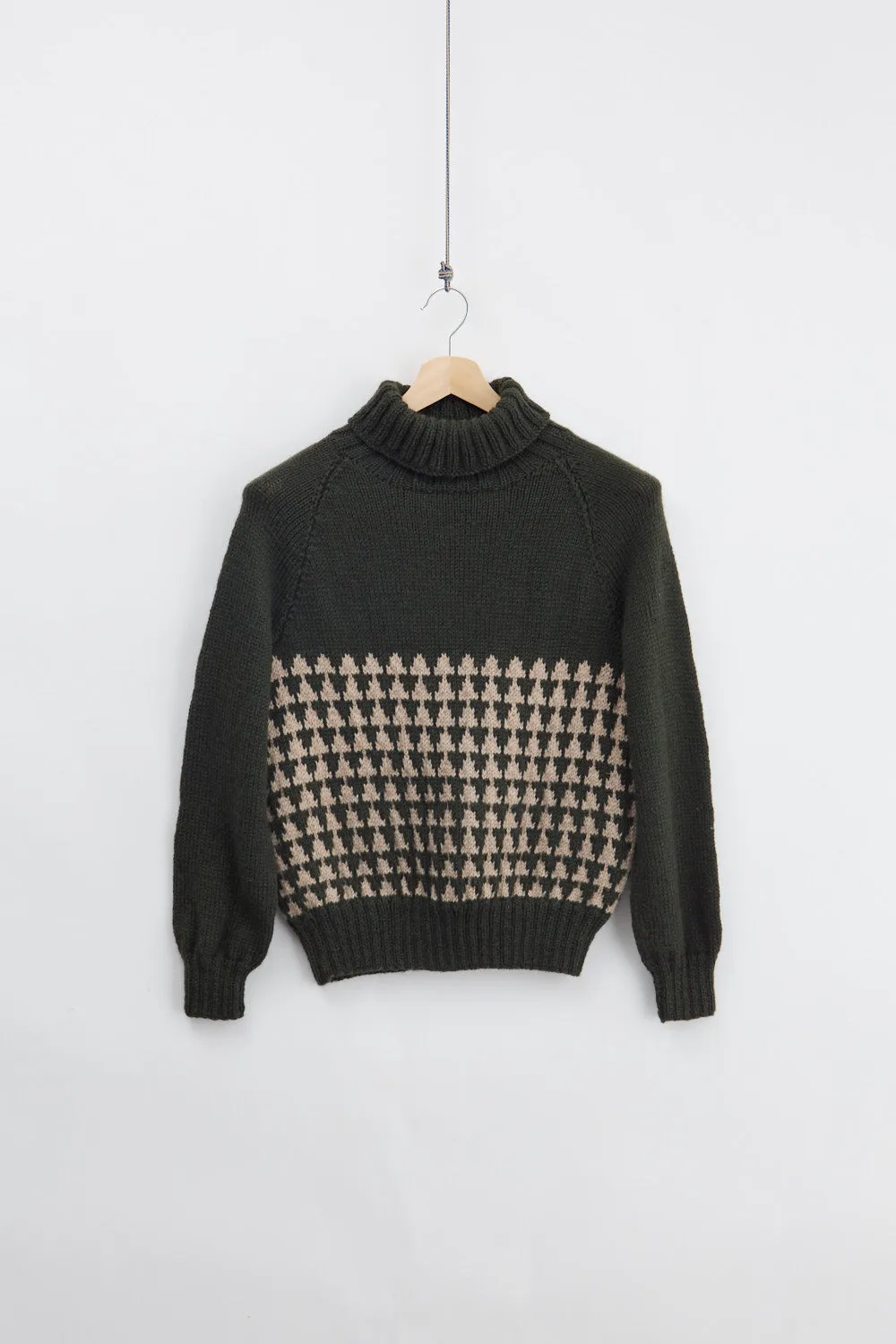 Traditional Wool Knitted Turtleneck (S) sold by Livid Jeans