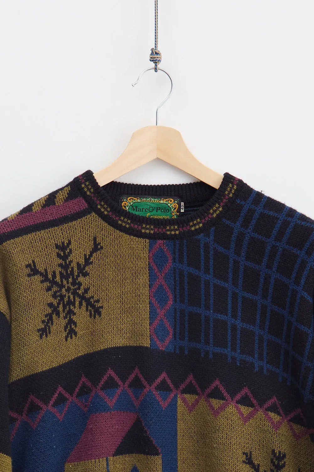 Heavyweight Jaquard Knit Sweater (L) sold by Livid Jeans product image thumbnail 2