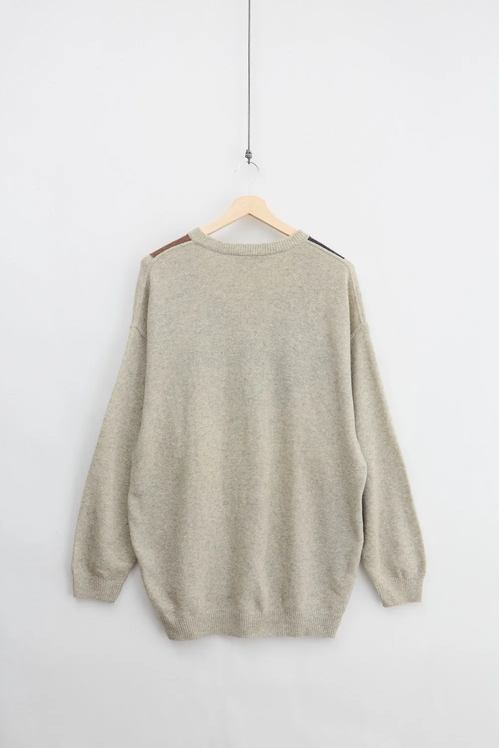 Argyle Wool Knit Sweater (2XL) sold by Livid Jeans product image thumbnail 3