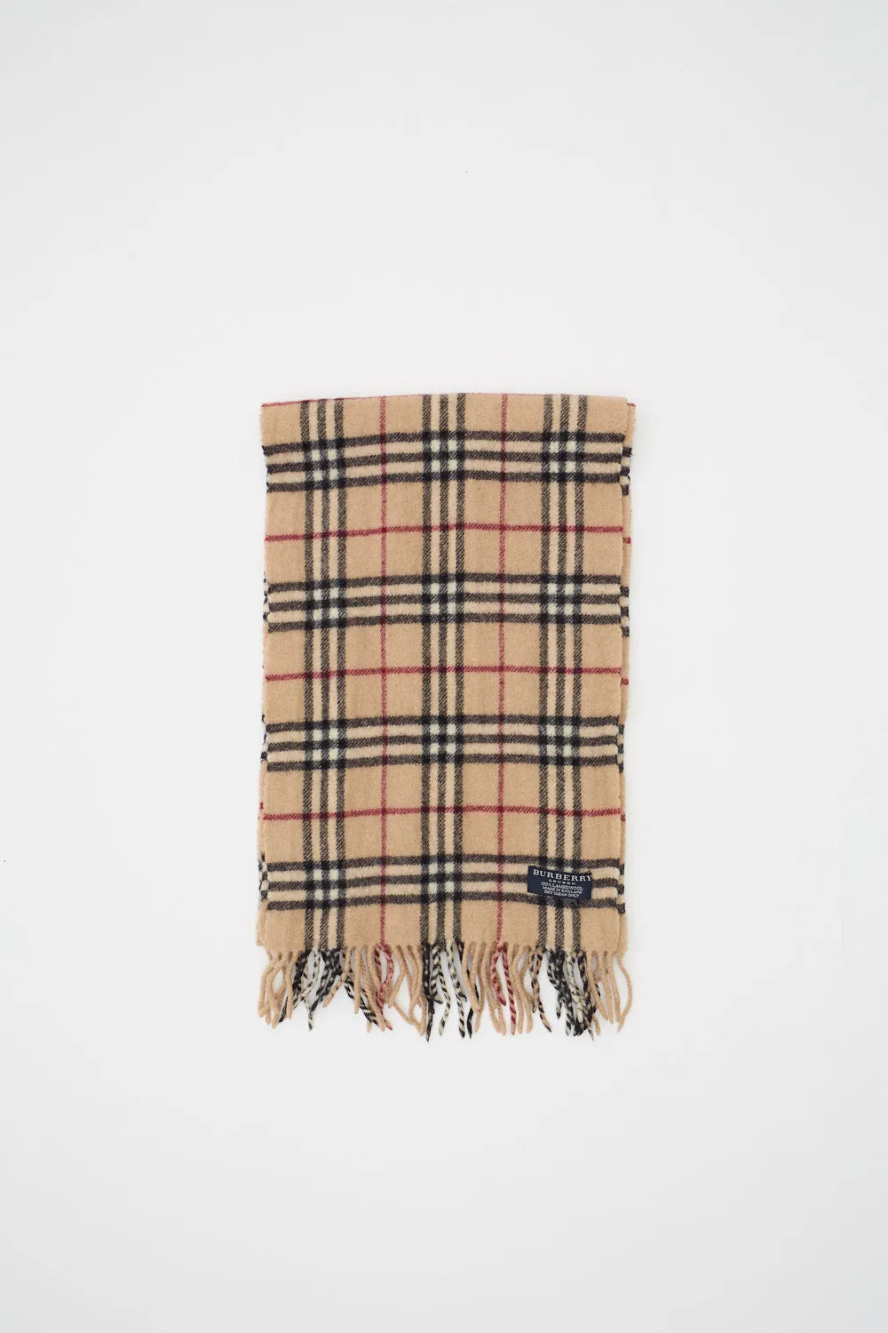 Burberry Lambswool Scarf (OneSize) sold by Livid Jeans