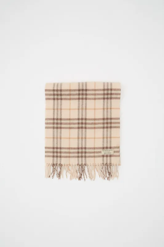 Burberry Lambswool Scarf (OneSize) made by Vintage