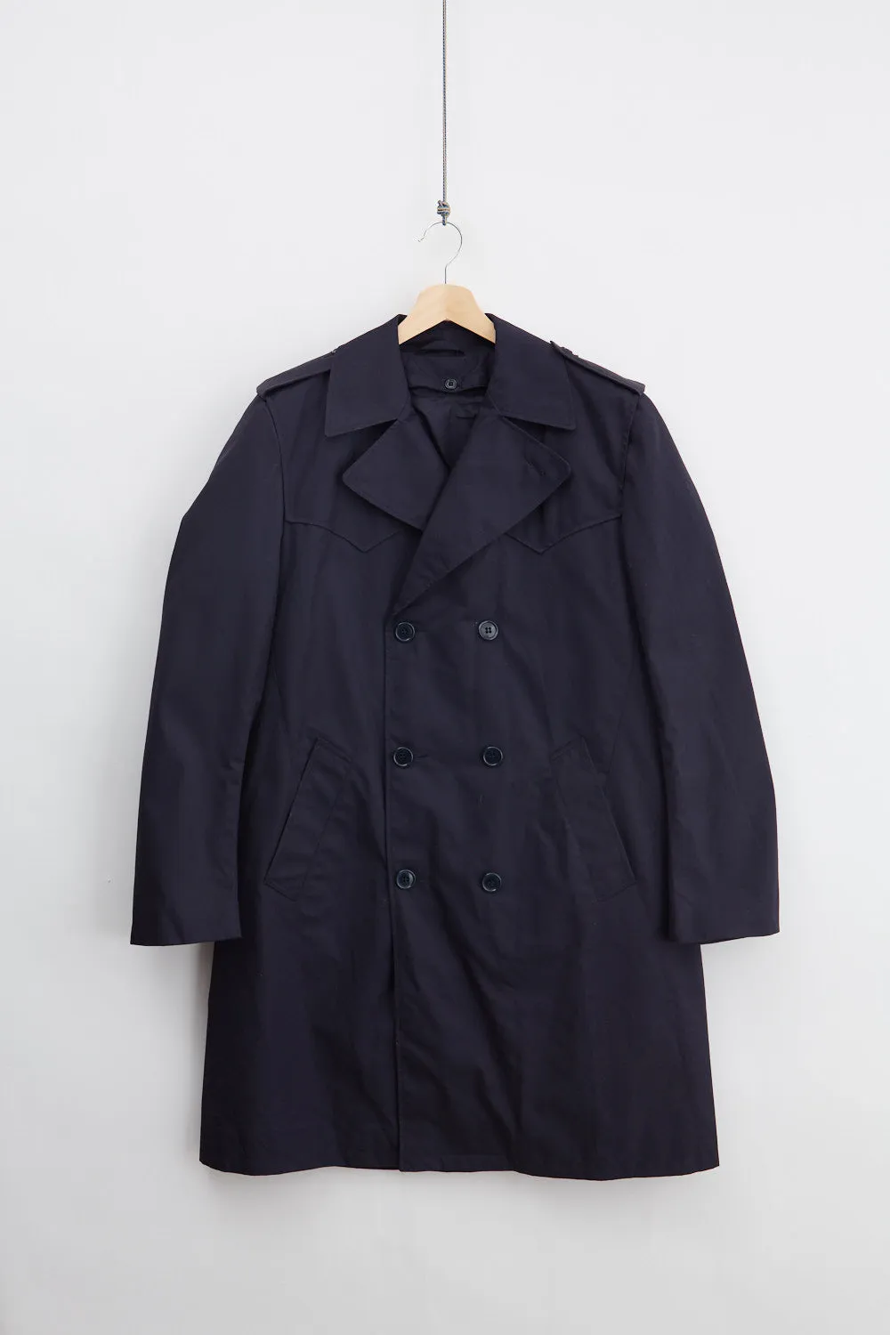Double Breasted Trench Coat (L) sold by Livid Jeans