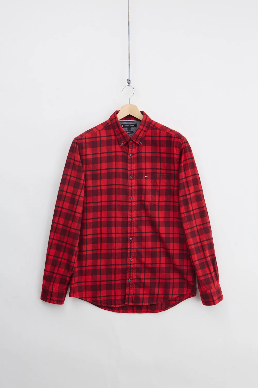 Tommy Hilfiger Flannel Shirt (L) sold by Livid Jeans