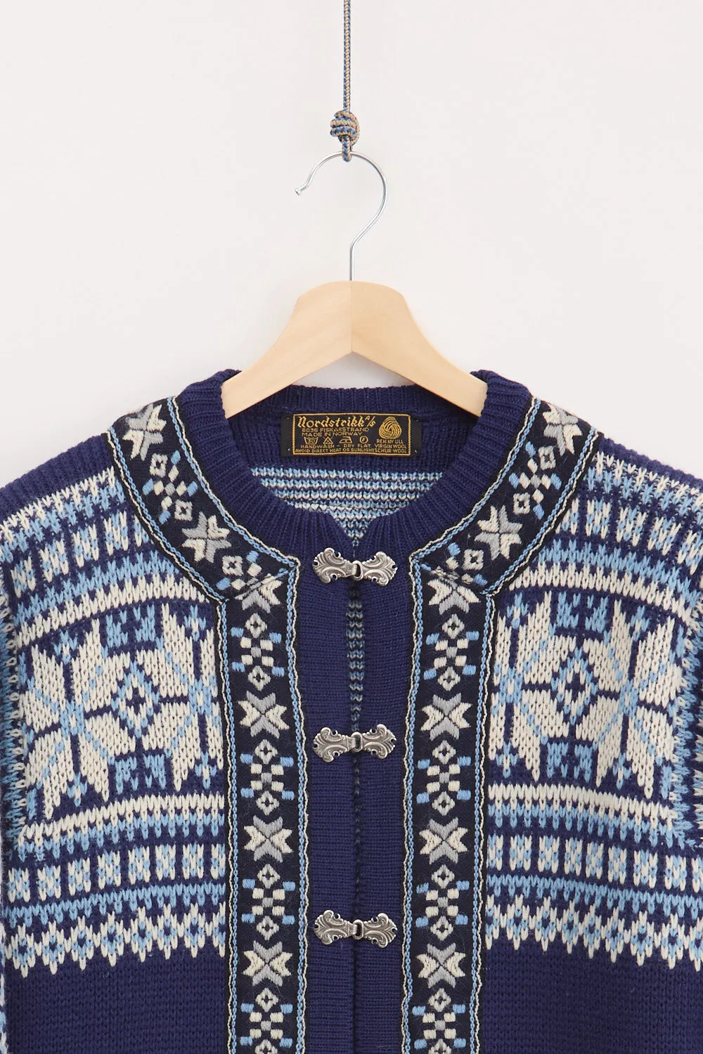 80's Nordstrikk Traditional Wool Cardigan Knit (M) sold by Livid Jeans product image thumbnail 2
