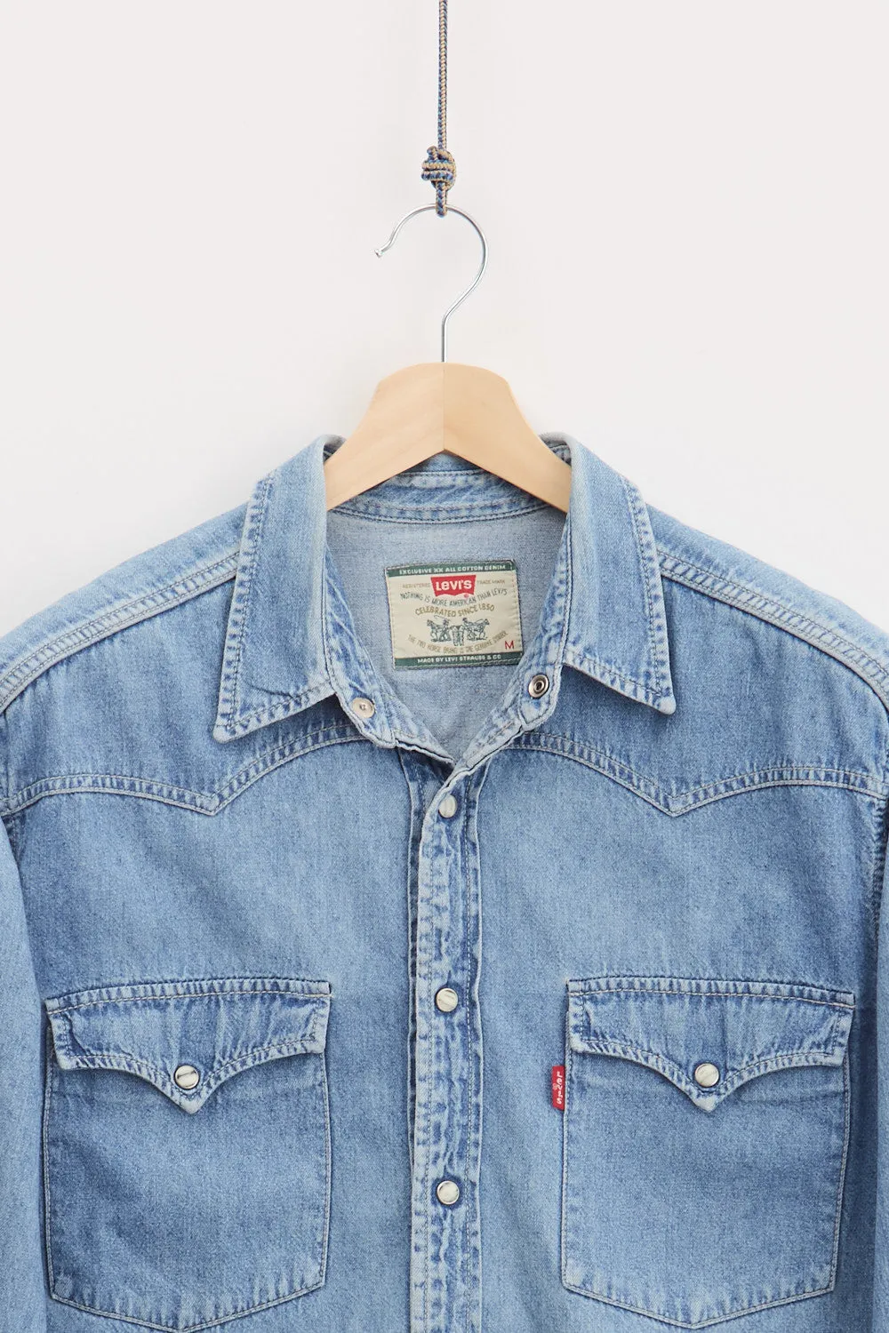 Levi's Western Denim Shirt (M) sold by Livid Jeans product image thumbnail 2