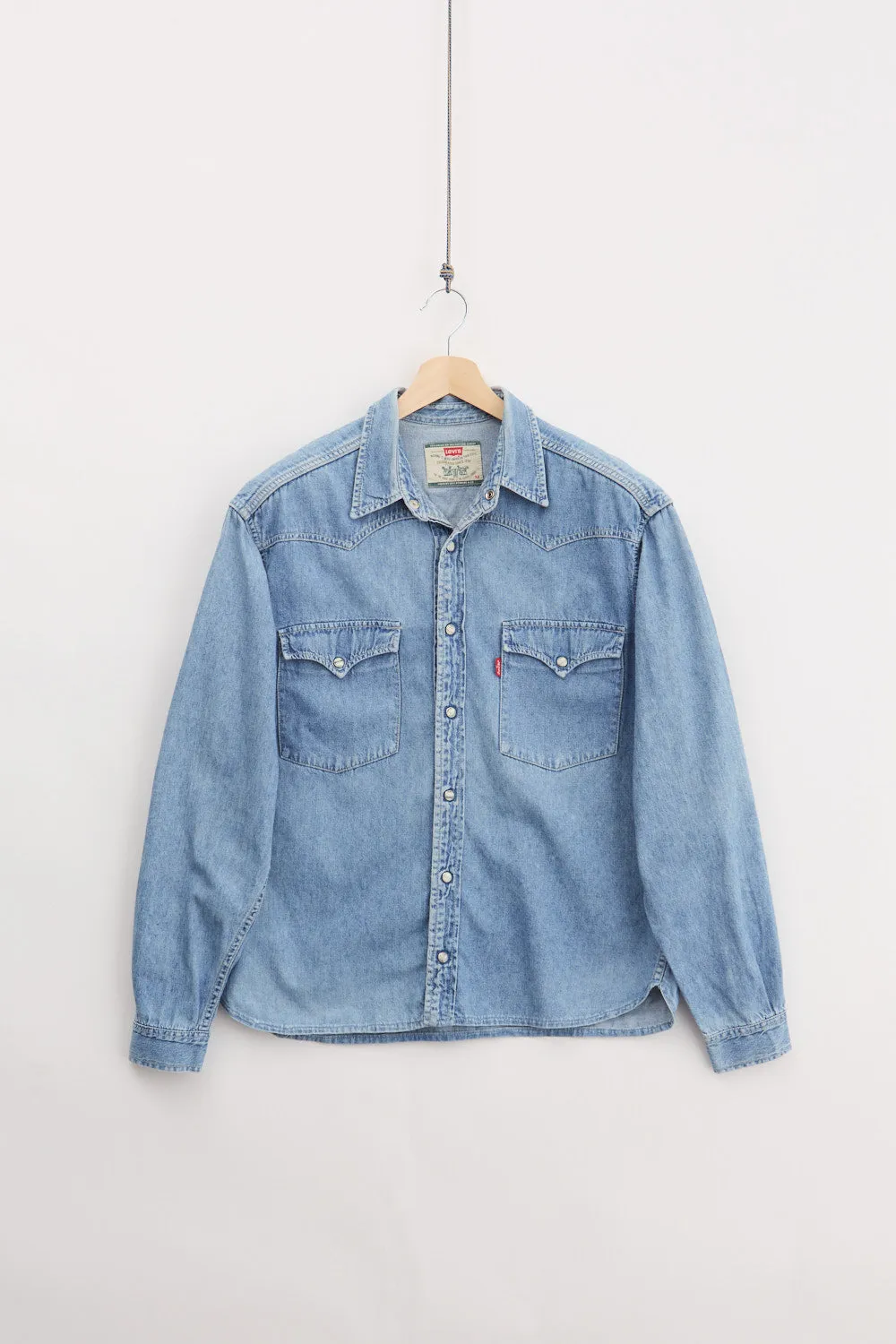 Levi's Western Denim Shirt (M) sold by Livid Jeans
