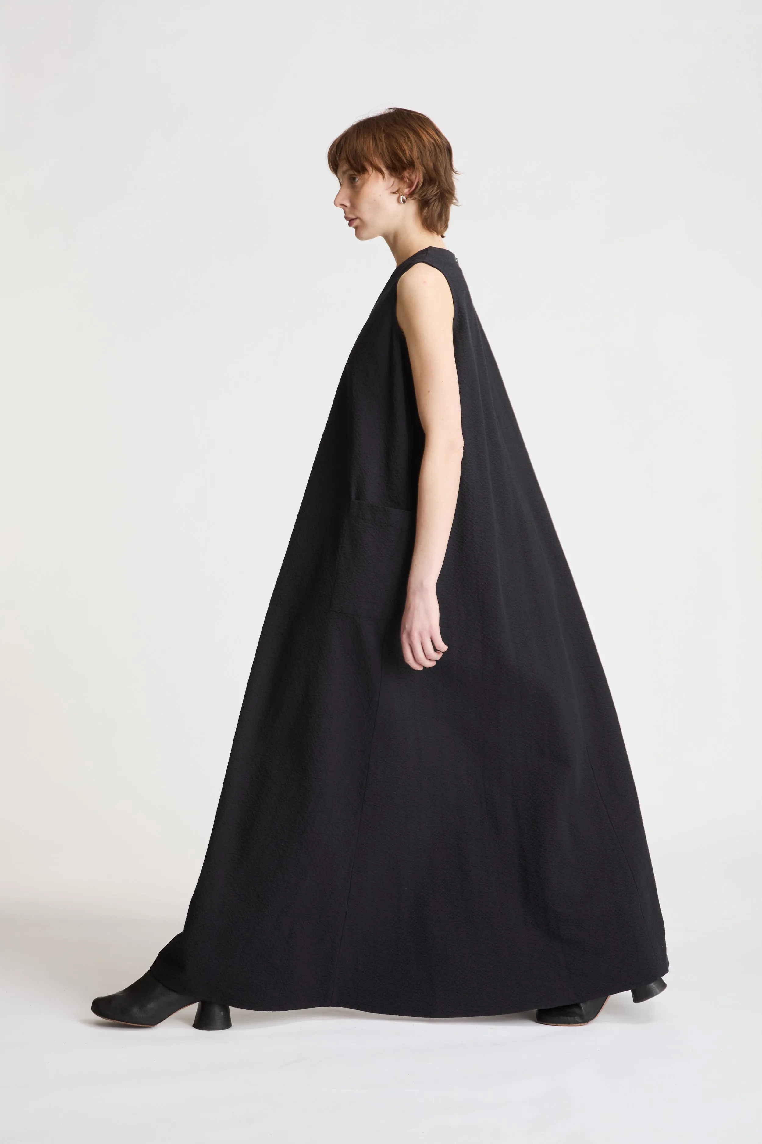 Aiofe Navy Seersucker sold by Livid Jeans