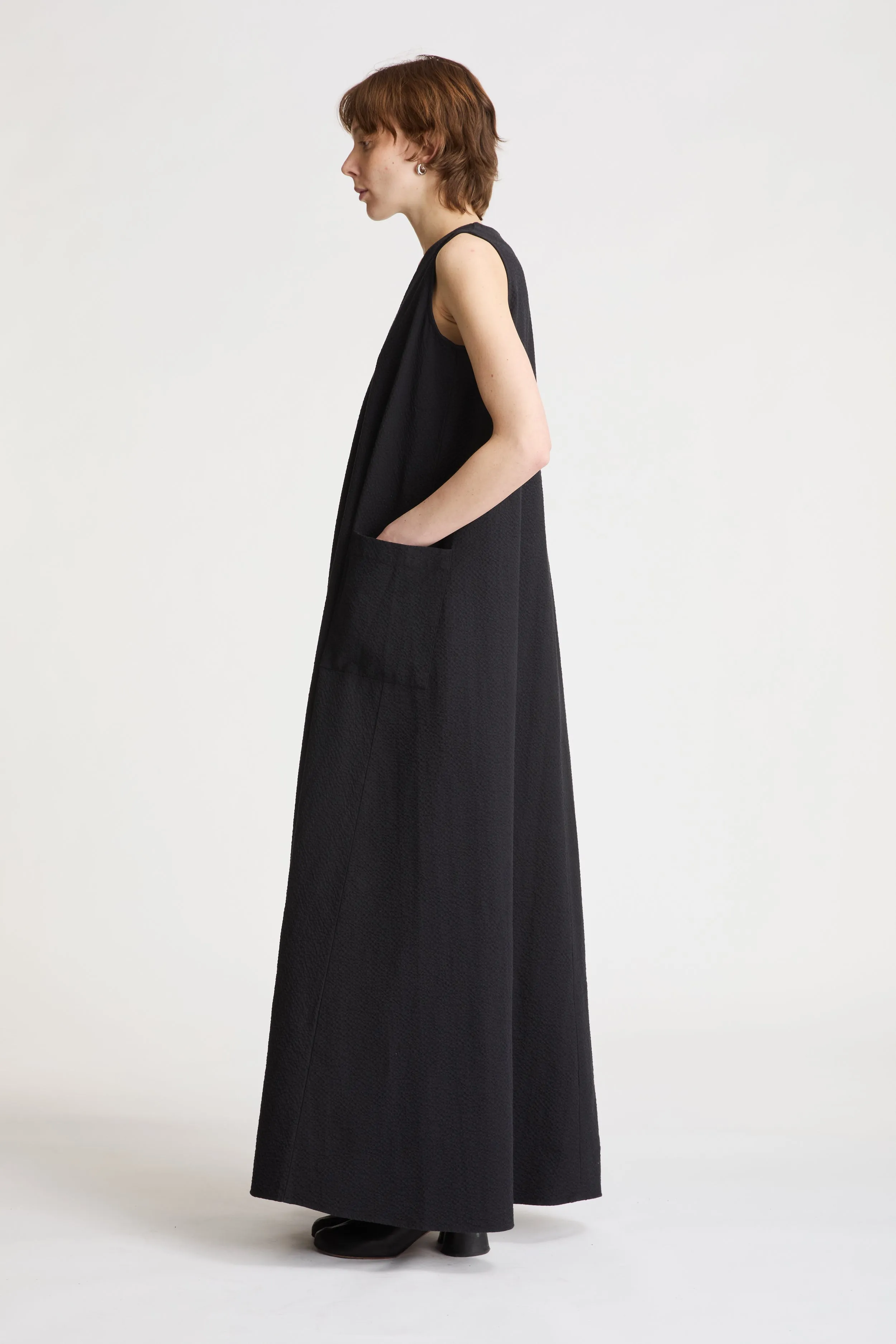 Aiofe Navy Seersucker sold by Livid Jeans product image thumbnail 4