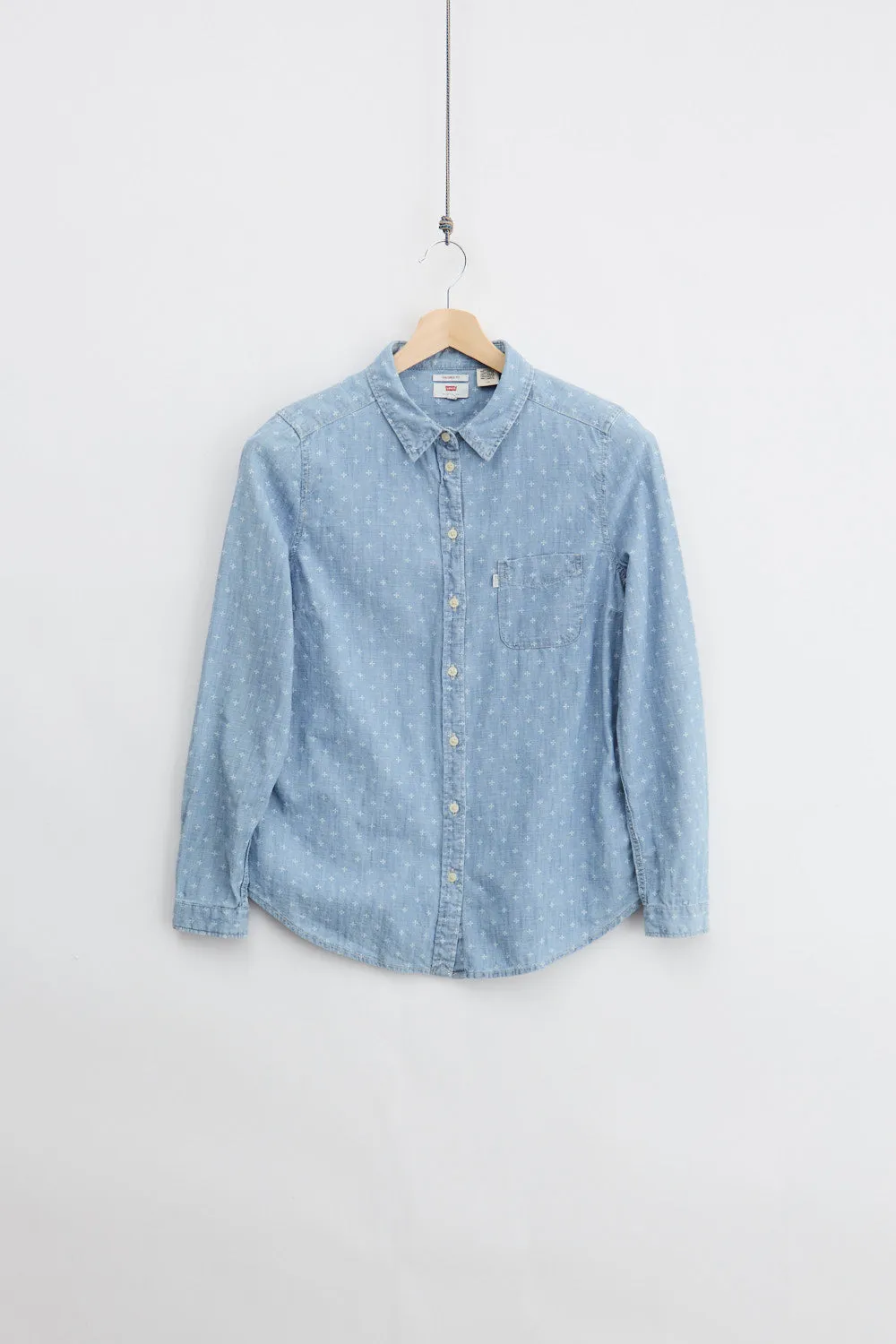 Levi's Denim Shirt (L) sold by Livid Jeans