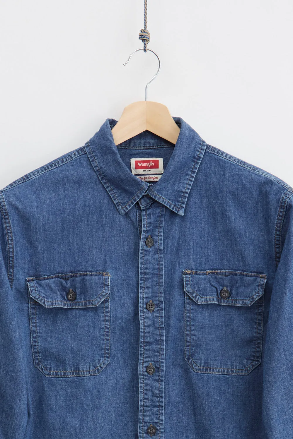 Wrangler Denim Shirt (M) sold by Livid Jeans product image thumbnail 2