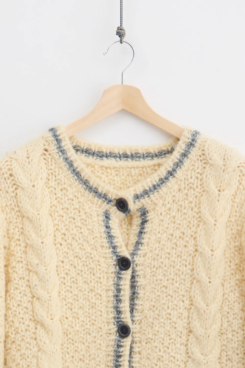 Button-Up Cardigan Knit Sweater (M) sold by Livid Jeans product image thumbnail 2