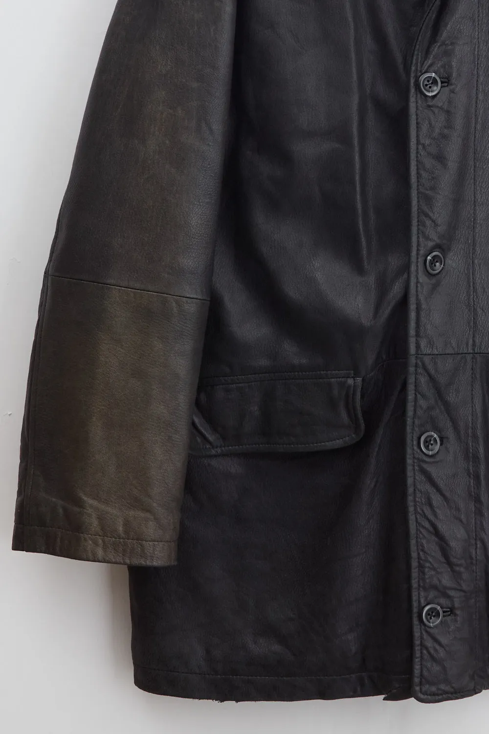 Heavyweight Leather Car Coat (XL) sold by Livid Jeans product image thumbnail 3