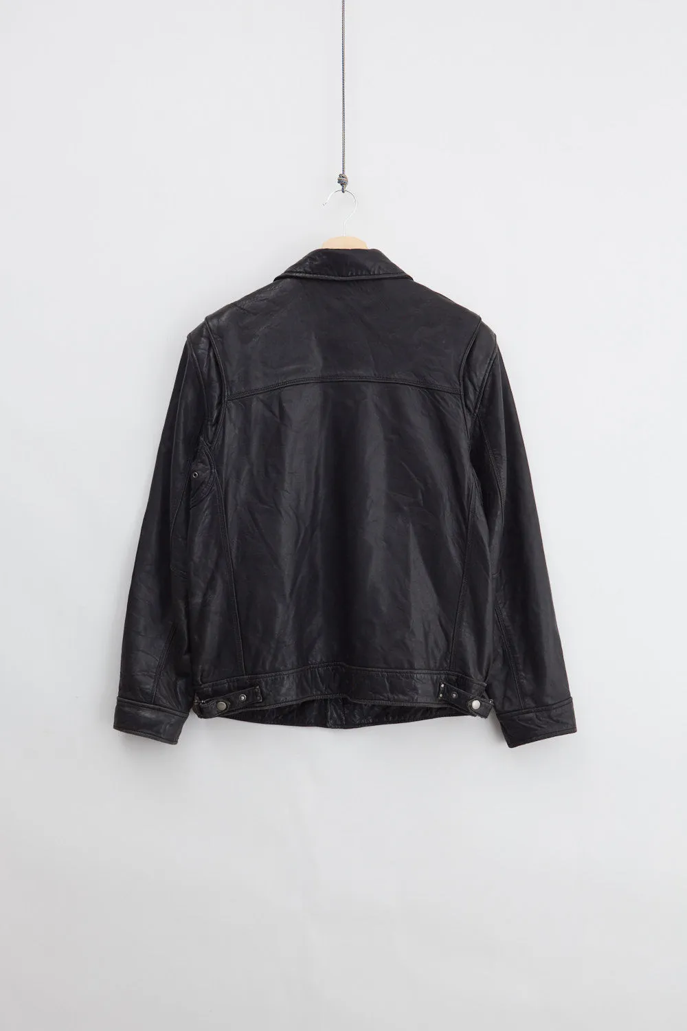 Leather Bomber Jacket (L) sold by Livid Jeans product image thumbnail 2