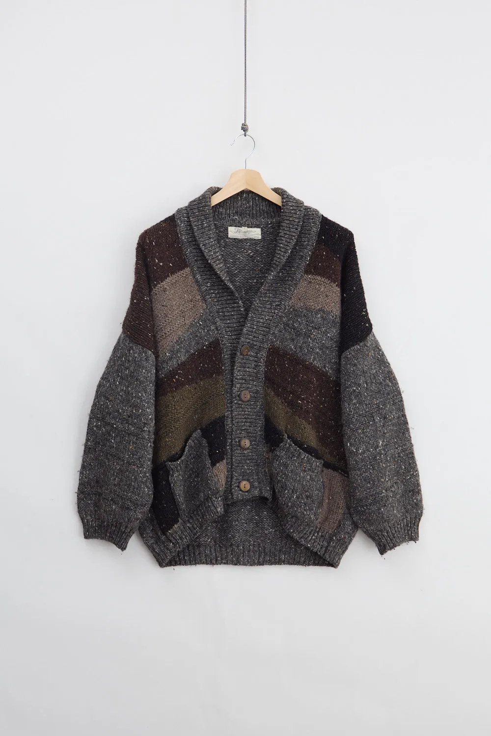 Heavyweight Shawl Collar Wool Cardigan (L) sold by Livid Jeans product image thumbnail 2