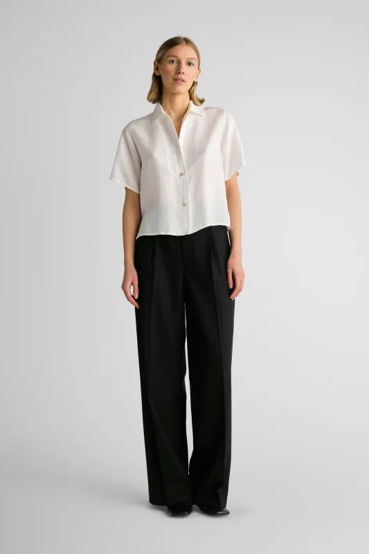 Centi White Fine Silk made by Livid Jeans