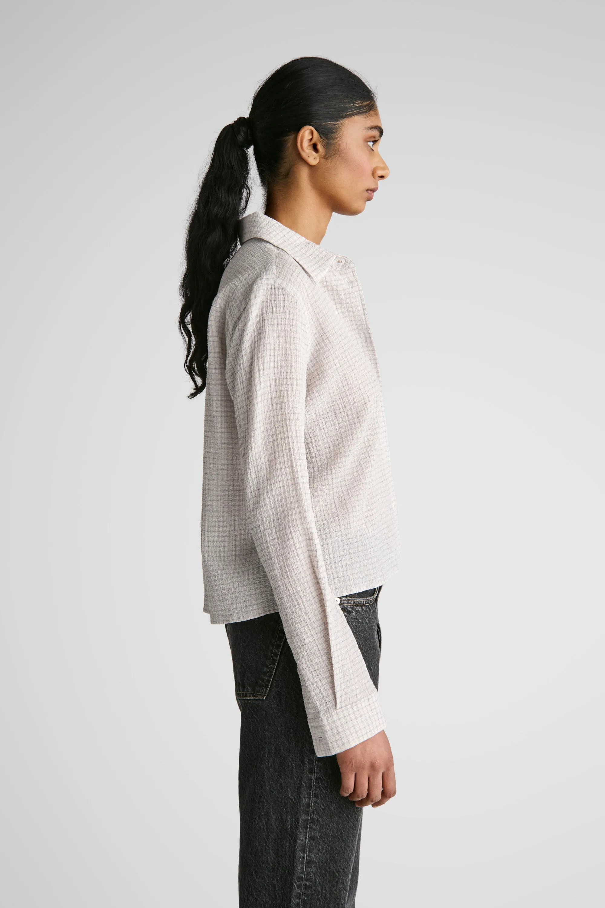 Lais Grey Seersucker sold by Livid Jeans product image thumbnail 4