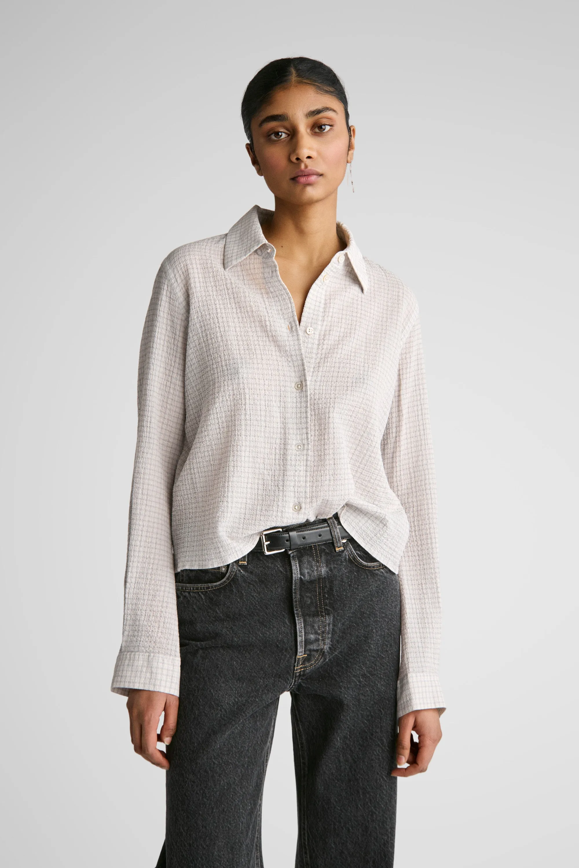 Lais Grey Seersucker sold by Livid Jeans product image thumbnail 2