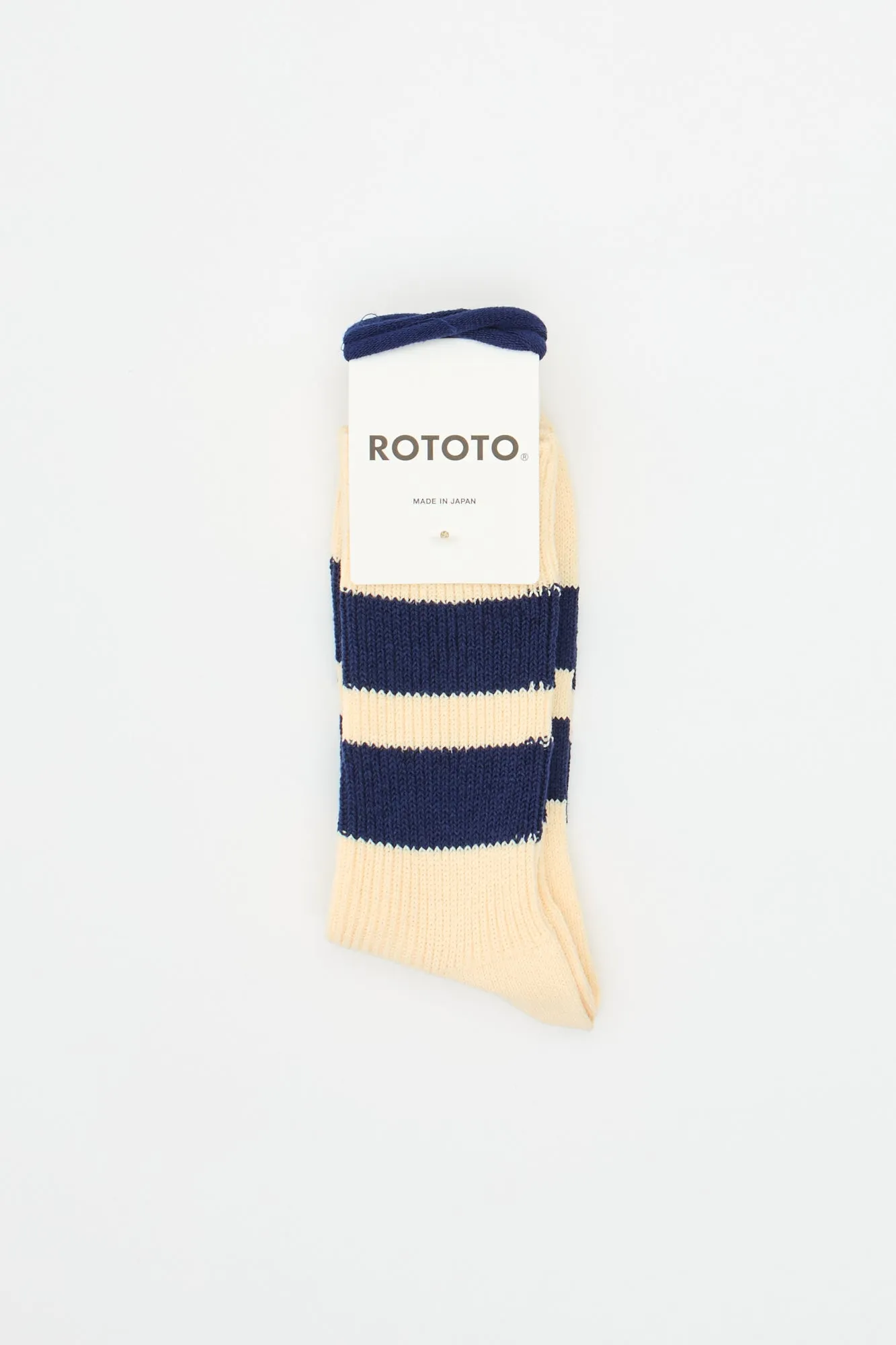Recycled Cotton Stripe Ecru/Blue sold by Livid Jeans