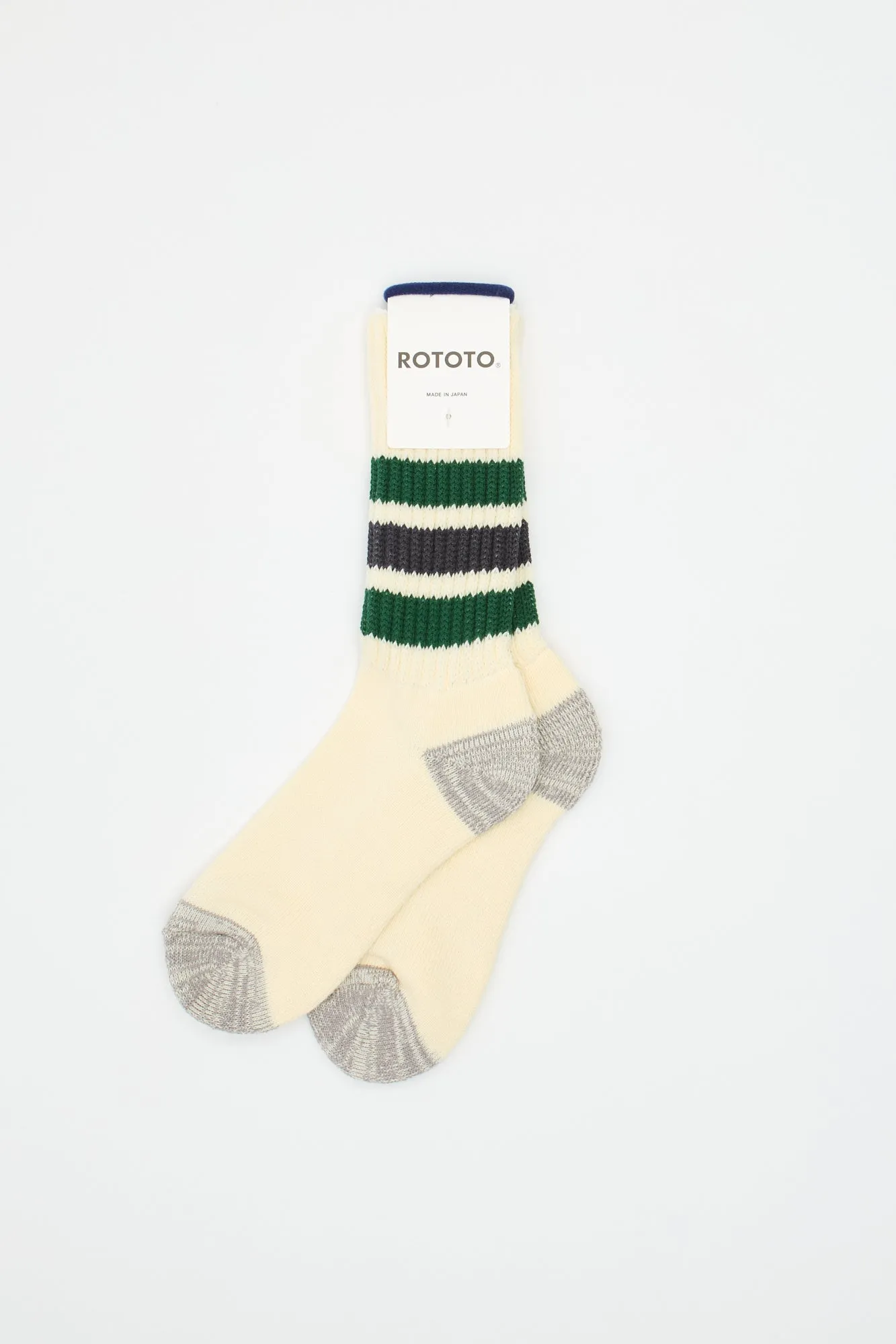 Coarse Ribbed Oldschool Crew Green/Charcoal sold by Livid Jeans product image thumbnail 2