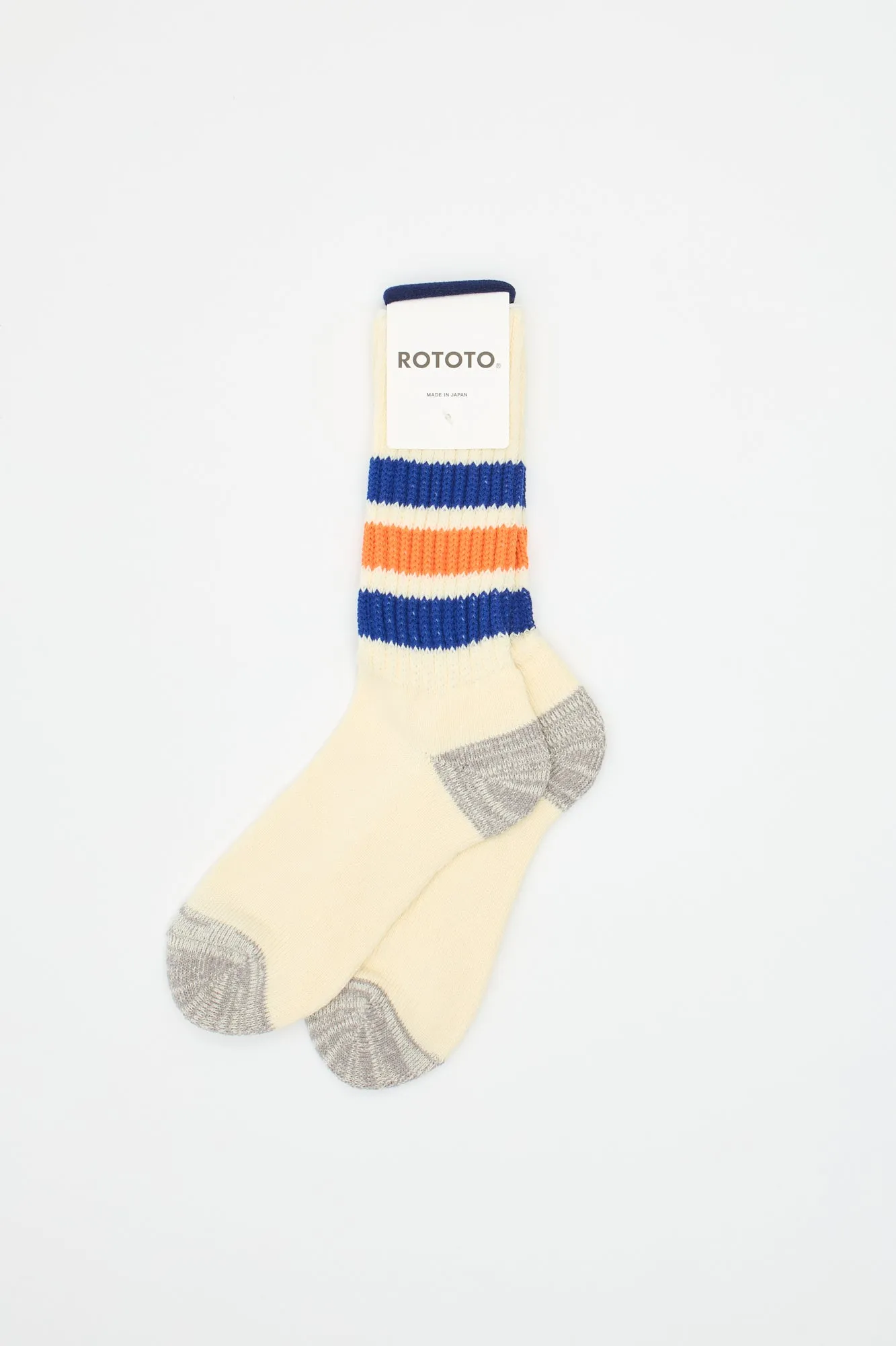 Coarse Ribbed Oldschool Crew Blue/Orange sold by Livid Jeans product image thumbnail 2