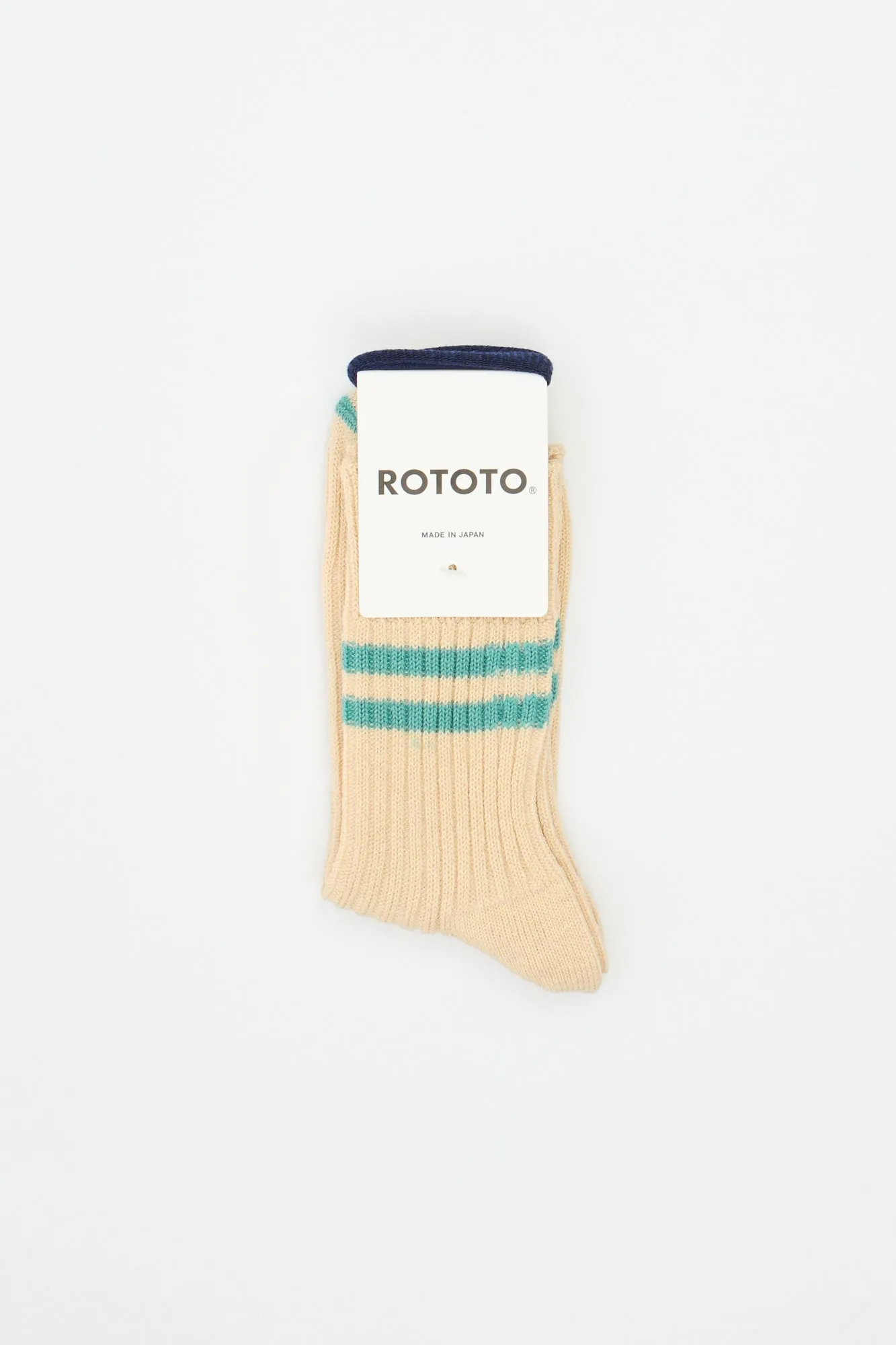 Hemp Organic Cotton Stripe White Sand sold by Livid Jeans