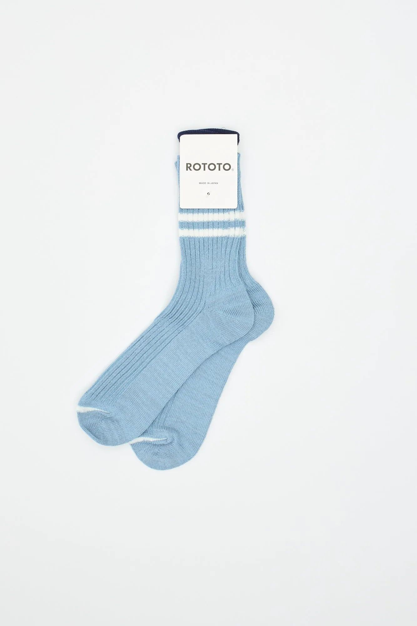 Hemp Organic Cotton Stripe Socks Morning Blue sold by Livid Jeans product image thumbnail 2