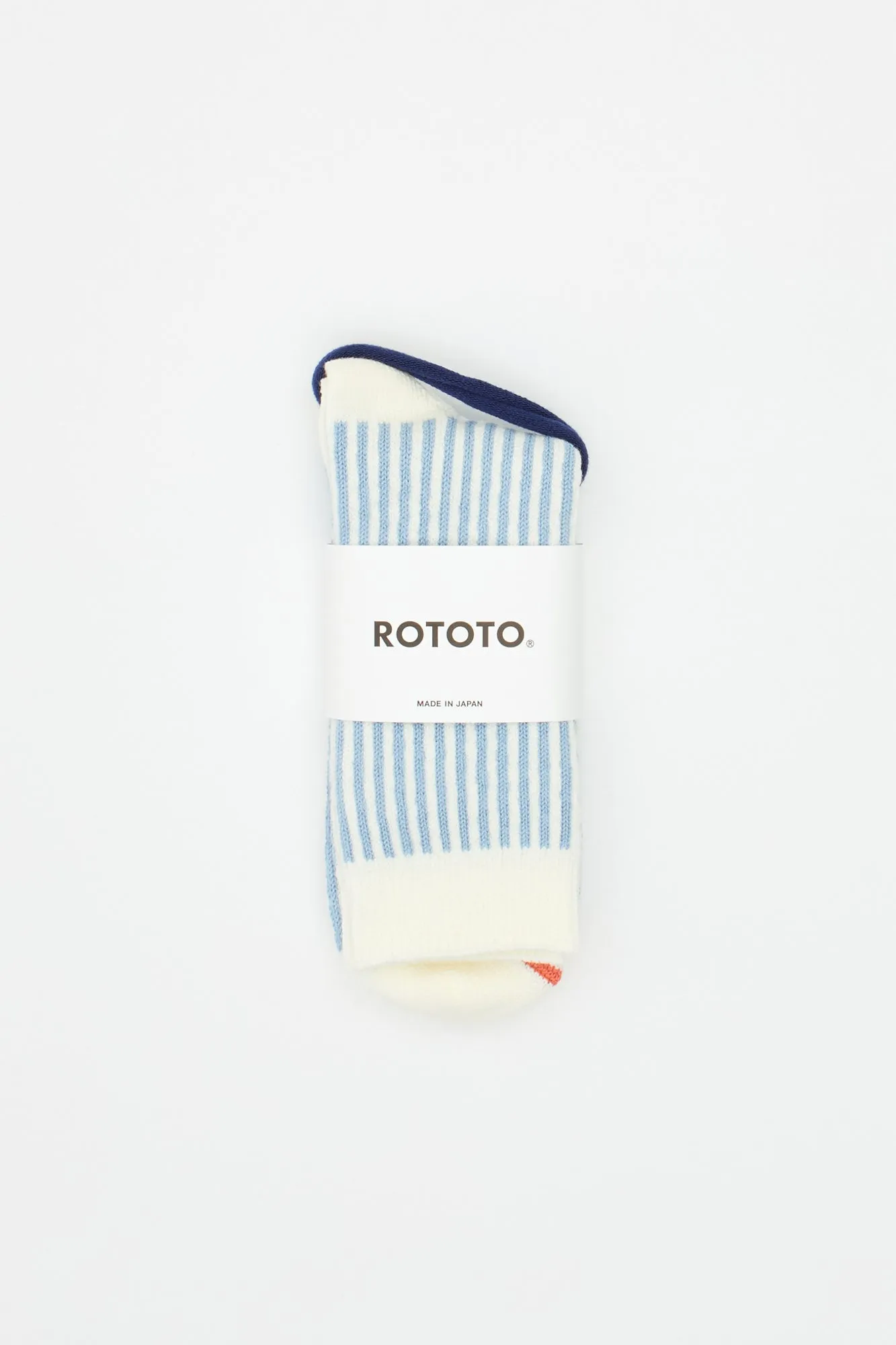 Vertical Stripe Socks Blue sold by Livid Jeans