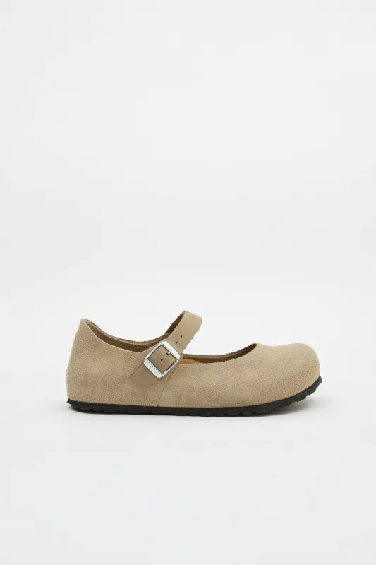 Mantova Suede Taupe made by Birkenstock