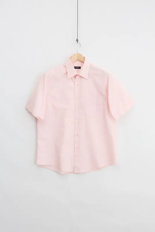 Burberry Short Sleeve Shirt (L) made by Vintage