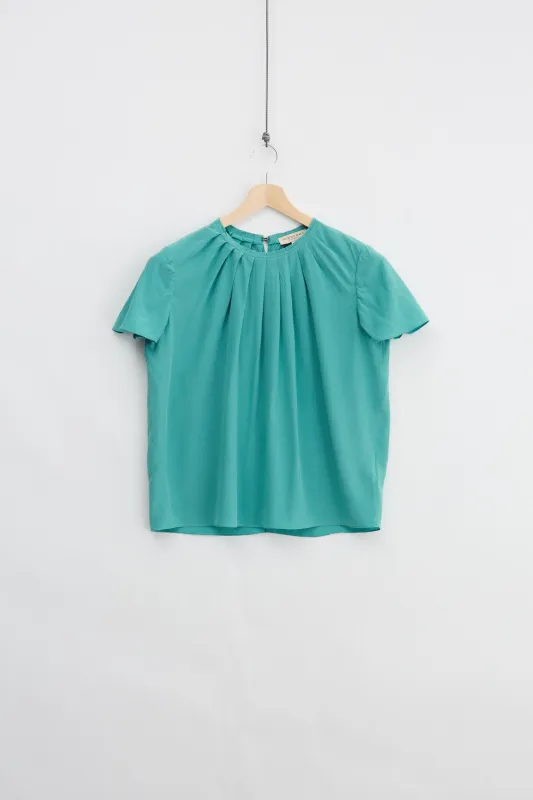 Burberry Womens Silk Blouse (S) made by Vintage