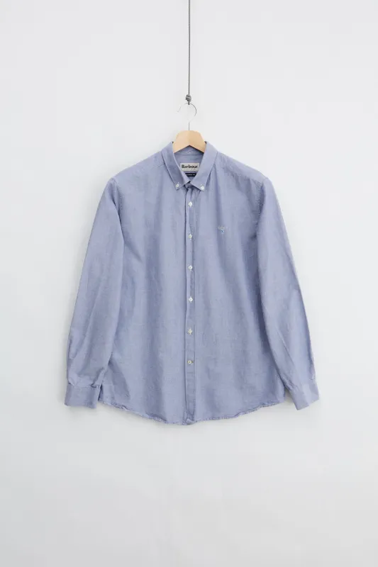 Barbour Oxford Shirt (L) made by Vintage