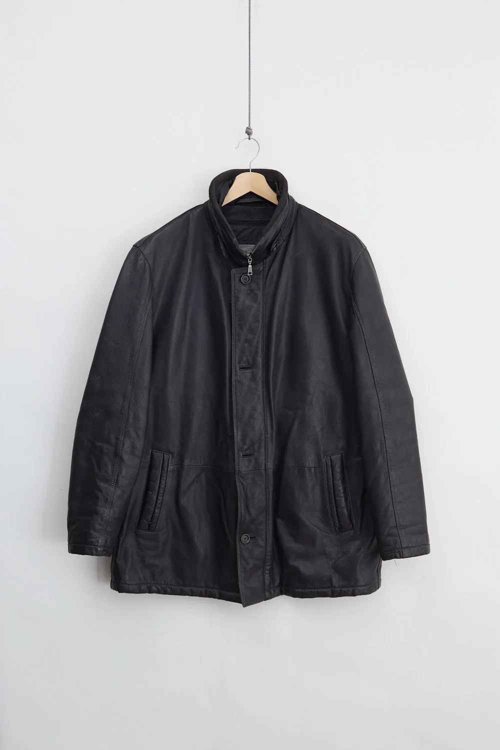 Bugatti Heavyweight Leather Jacket (XL) sold by Livid Jeans