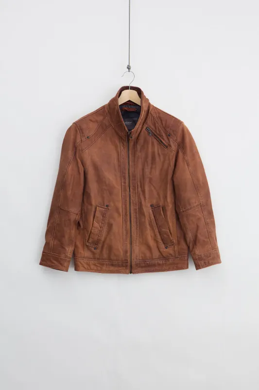 Lightweight Leather Jacket (S) made by Vintage