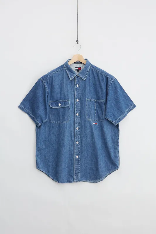 Tomy Hilfiger Jeans Shirt (L) made by Vintage