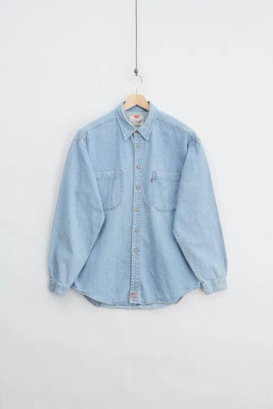 90s Levi's Denim Shirt (L) made by Vintage