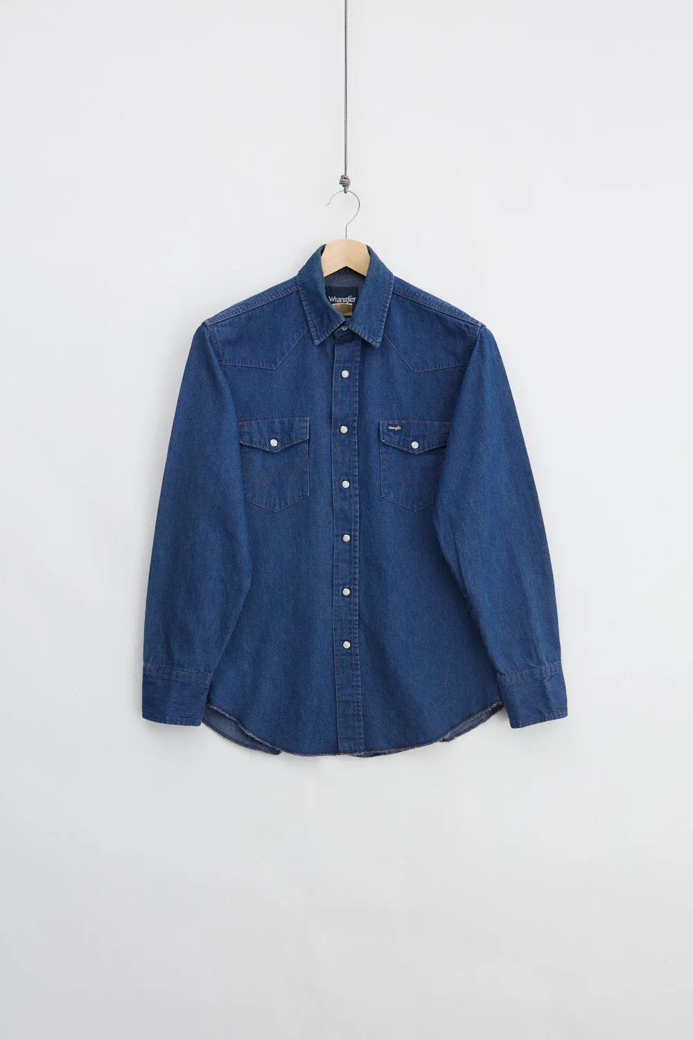 Wrangler Denim Shirt (M) sold by Livid Jeans