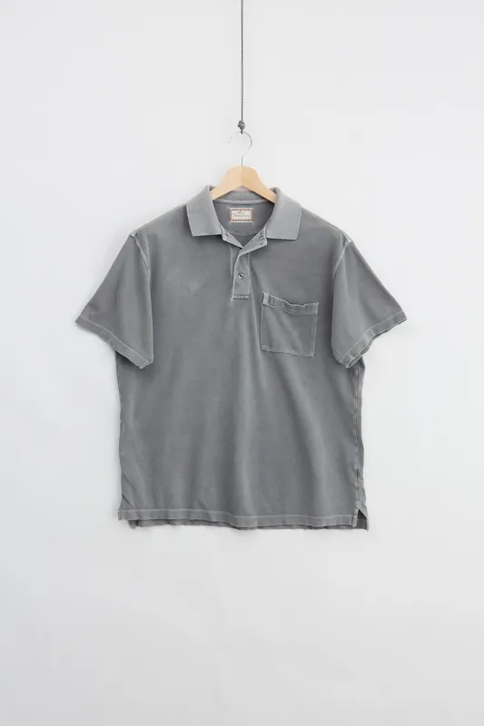 Thomas Burberry Pique Polo  (M) made by Vintage