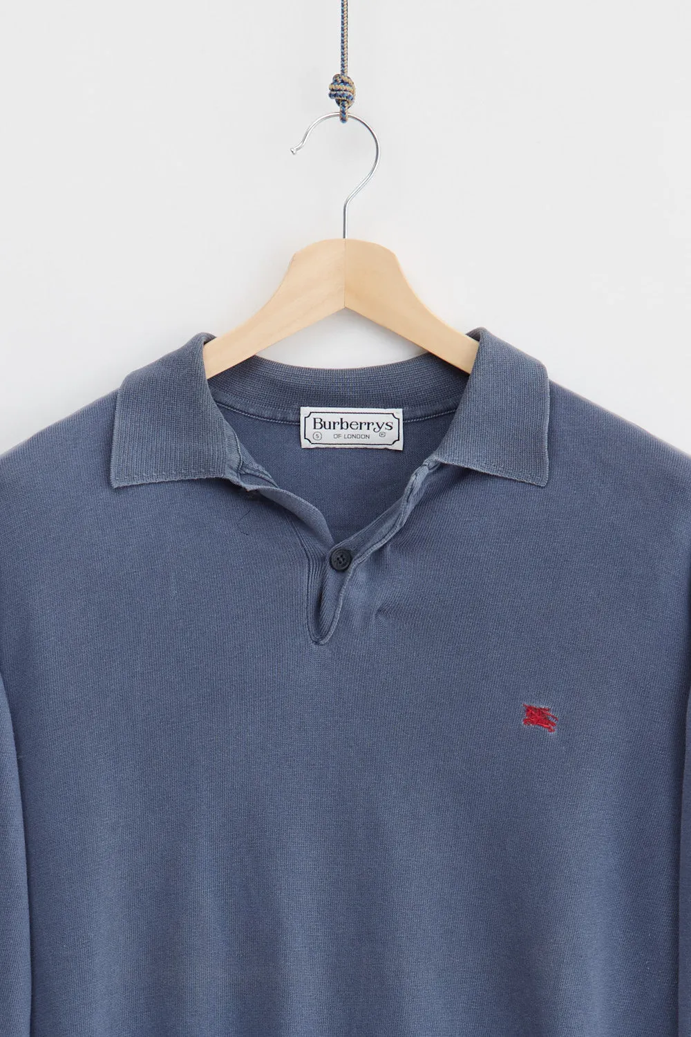 90's Burberry Long Sleeve Polo (M) sold by Livid Jeans product image thumbnail 2