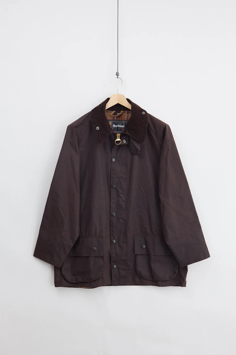 00's Barbour Beaufort Waxed Jacket (XL) sold by Livid Jeans