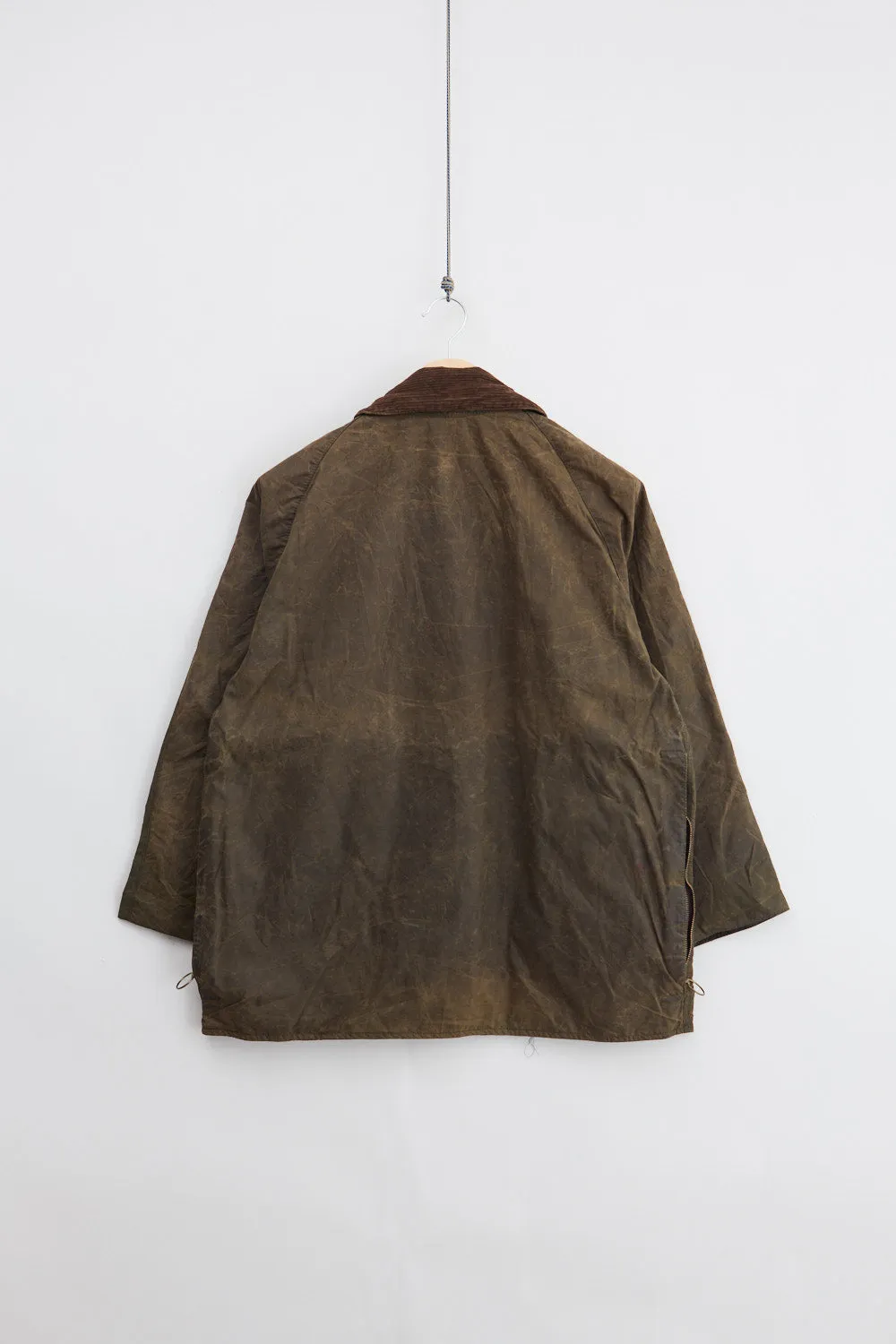 90's Barbour Beaufort Waxed Jacket (L) sold by Livid Jeans product image thumbnail 3
