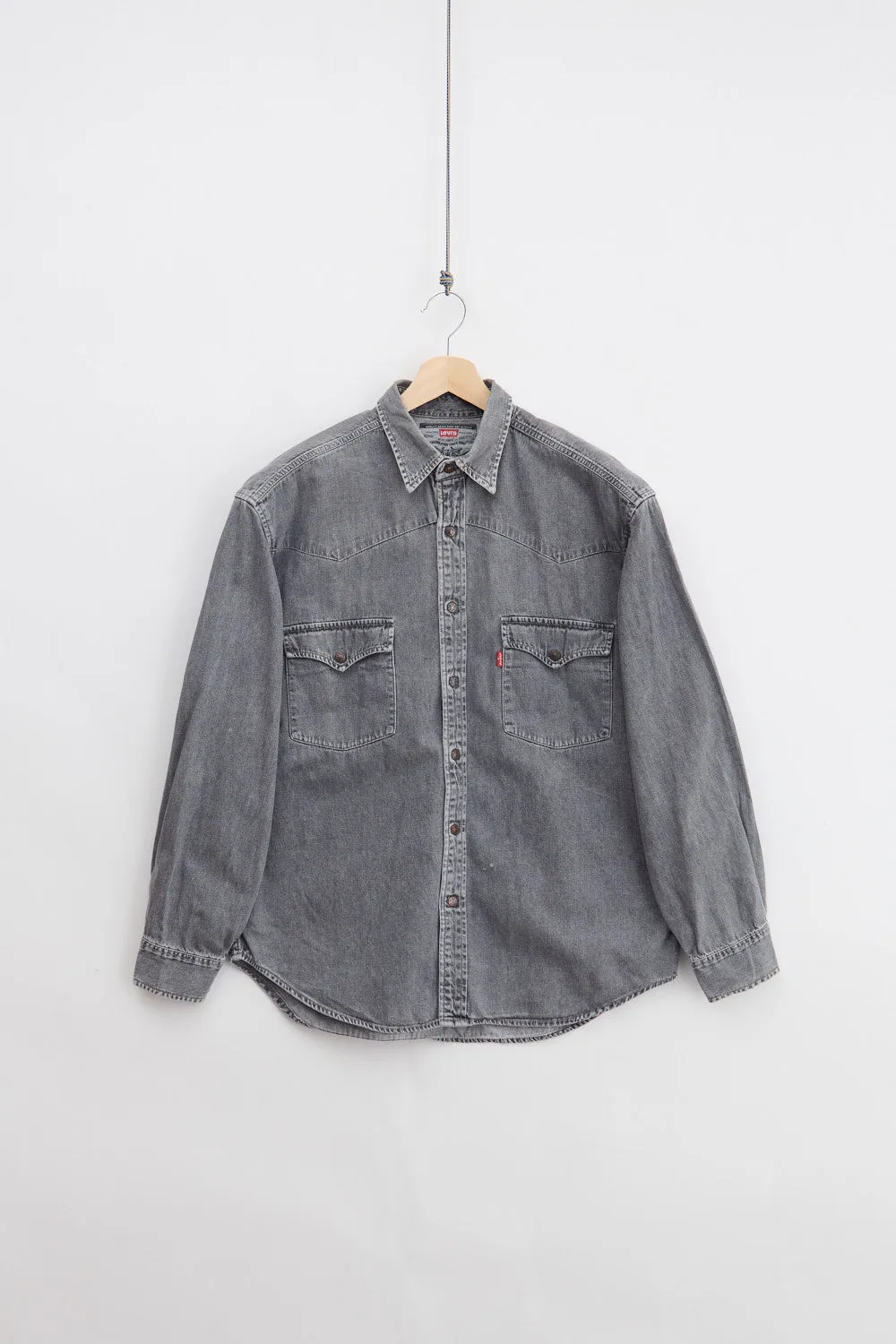 Levi's Denim Shirt (L) sold by Livid Jeans
