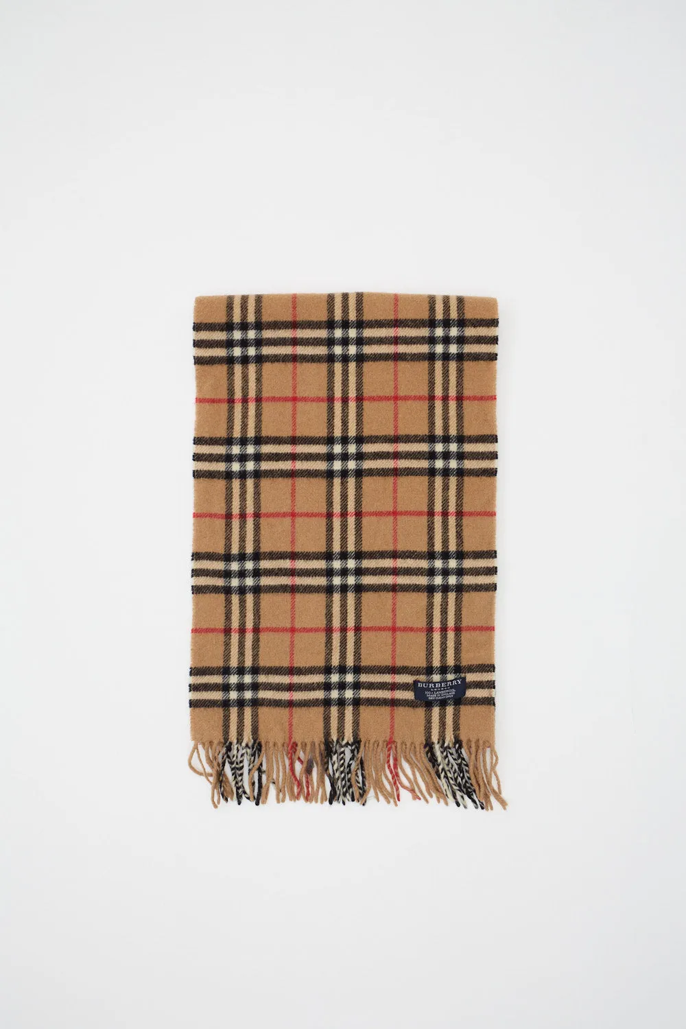 Burberry Lambswool Scarf (OneSize) sold by Livid Jeans