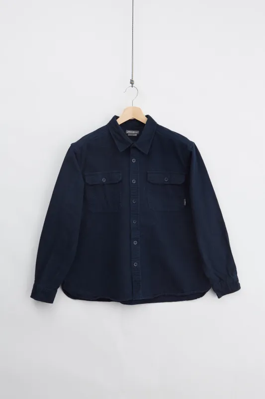 Eddie Bauer Heavyweight Moleskin Shirt (S) made by Vintage