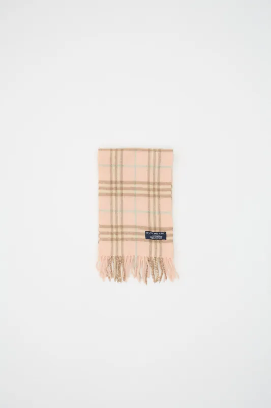 Burberry Lambswool Scarf (OneSize) made by Vintage
