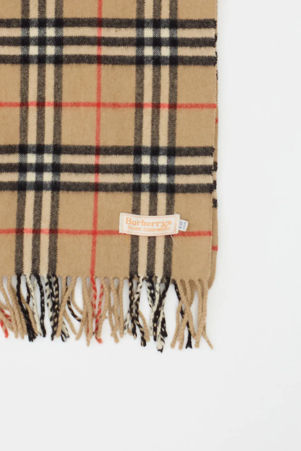 90's Burberry Cashmere Scarf (OneSize) sold by Livid Jeans product image thumbnail 3