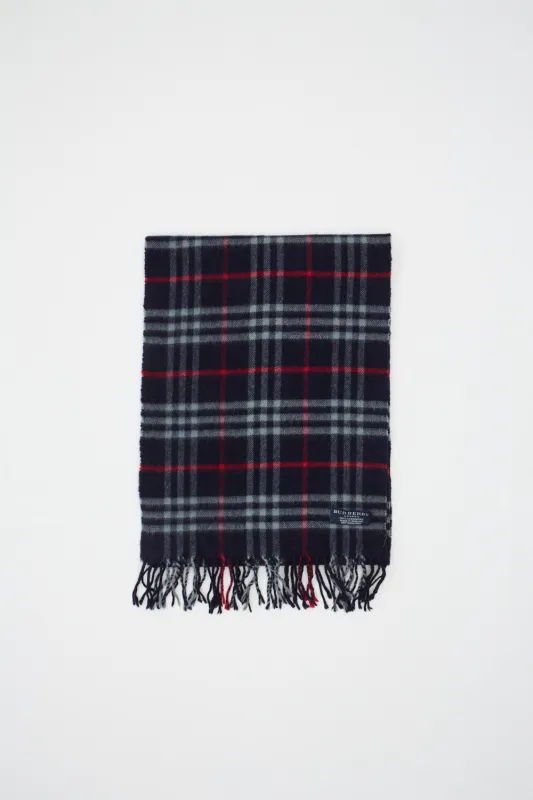 90's Burberry Cashmere Scarf (OneSize) made by Vintage