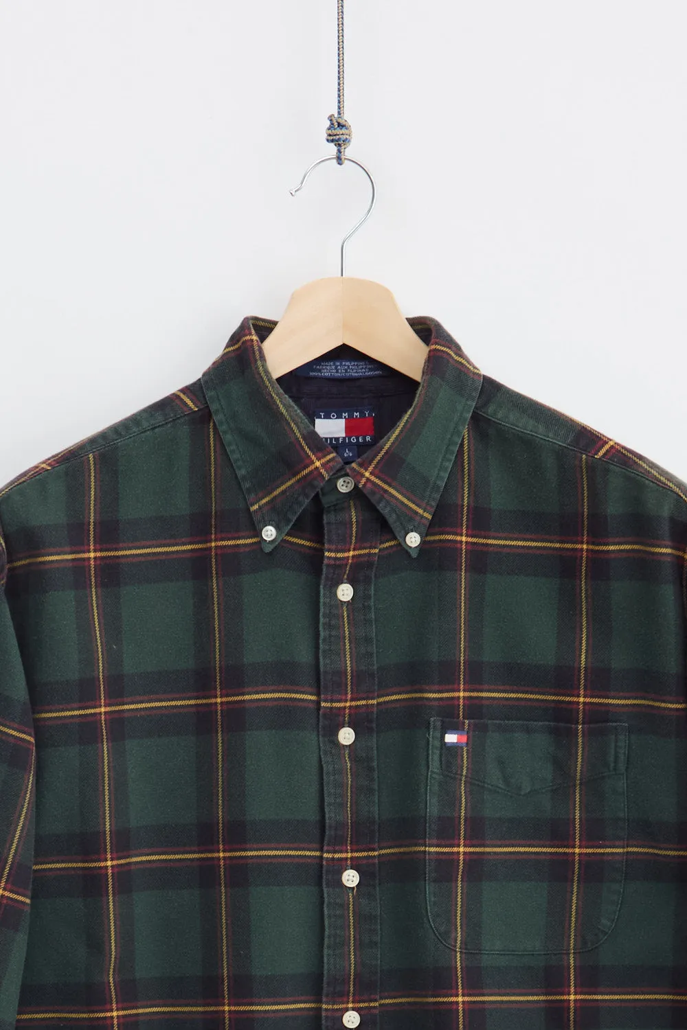 Tommy Hilfiger Flannel Shirt (L) sold by Livid Jeans product image thumbnail 2