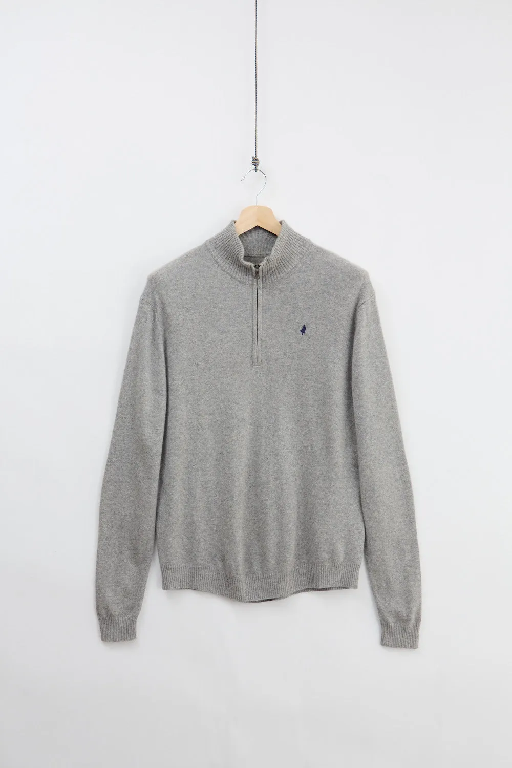 00's Marlboro Classics Cashmere Quarter Zip (XL) sold by Livid Jeans