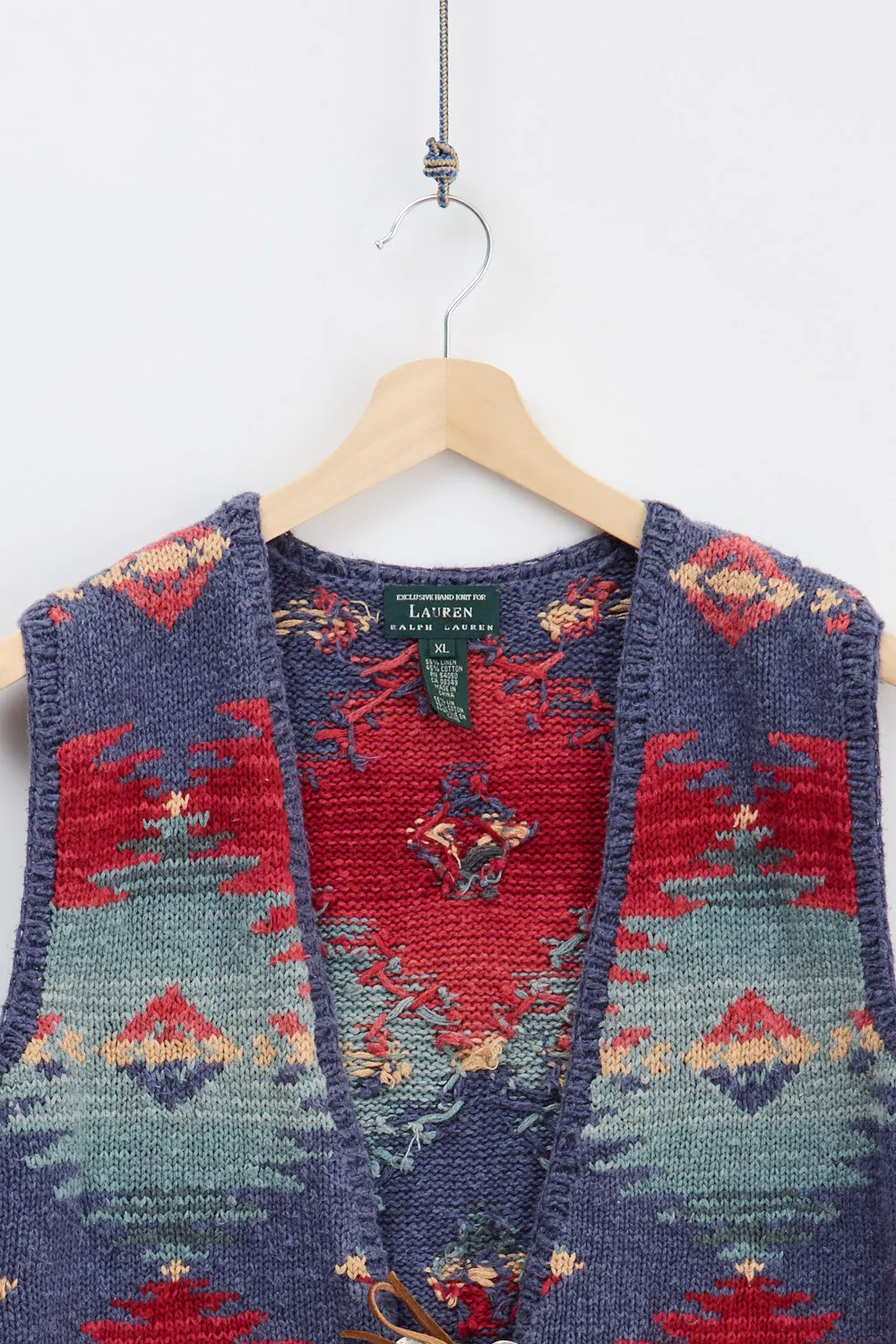 Lauren By Ralph Lauren Hand Knit Cardigan (XL) sold by Livid Jeans product image thumbnail 3