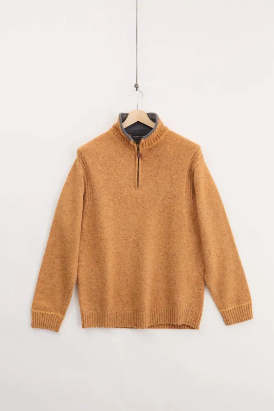 Marlboro Classics Wool Knit Quarter Zip (XL) made by Livid Jeans